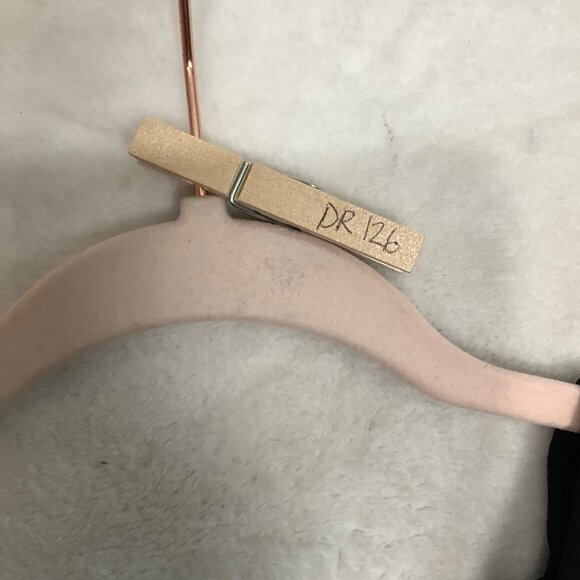 Vtg Black Tiered Chiffon Evening Dress By Patra Women Medium Formal Y2K - Picture 8 of 8